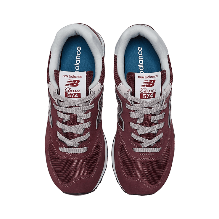 New Balance 574 Core Red White (W) Angle 1