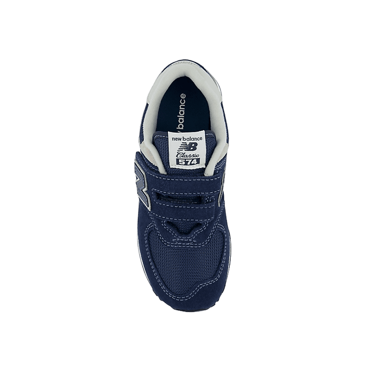 New Balance 574 Core Hook & Loop Blue White (GS) Angle 1