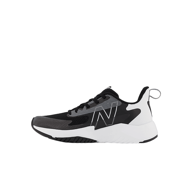 New Balance Rave Run v2 Black White (GS) Angle 0