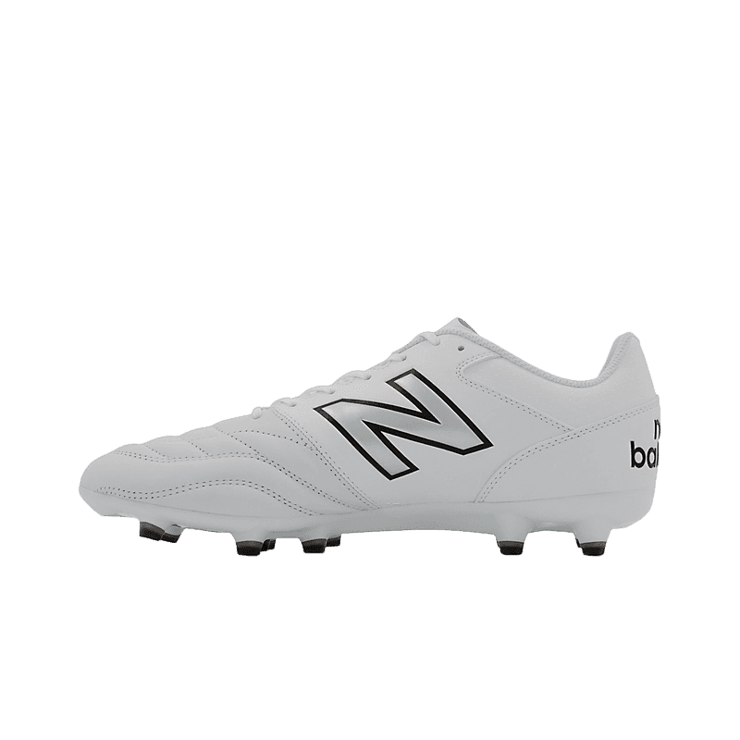 New Balance 442 V2 TEAM FG White Black Angle 0