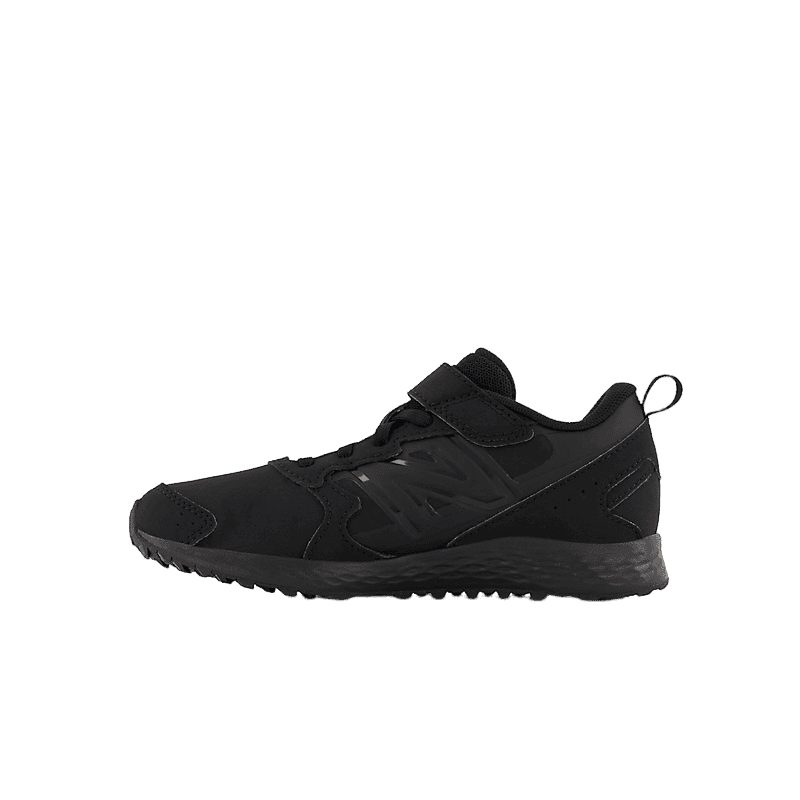 New Balance Fresh Foam 650v1 Bungee Lace with Top Strap Black (GS) Angle 0