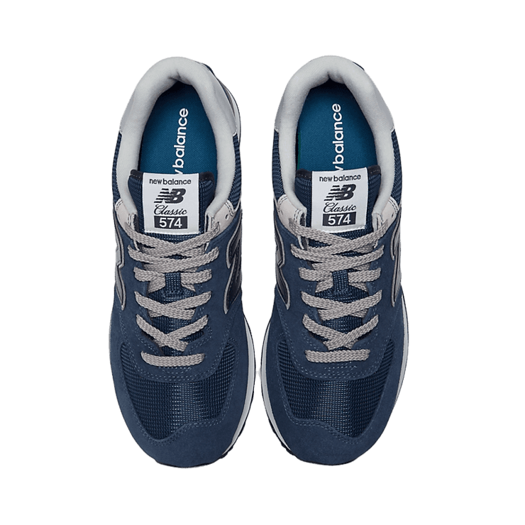 New Balance 574 Core Blue White Angle 1