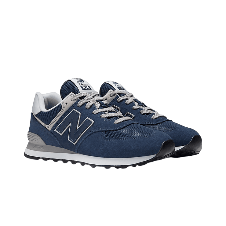 New Balance 574 Core Blue White Angle 2