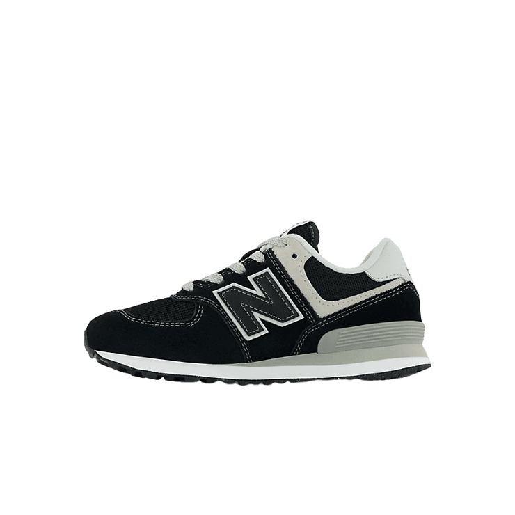 New Balance 574 Core Black White (GS) Angle 0