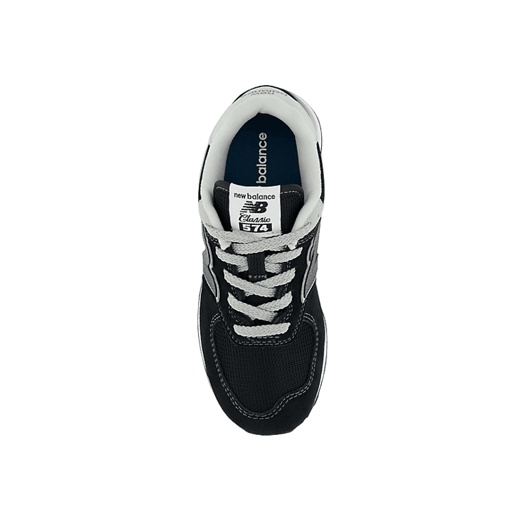 New Balance 574 Core Black White (GS) Angle 1