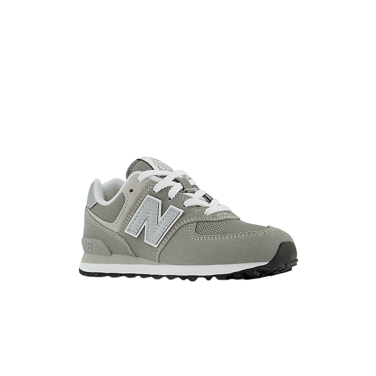 New Balance 574 Core Grey White (GS) Angle 2