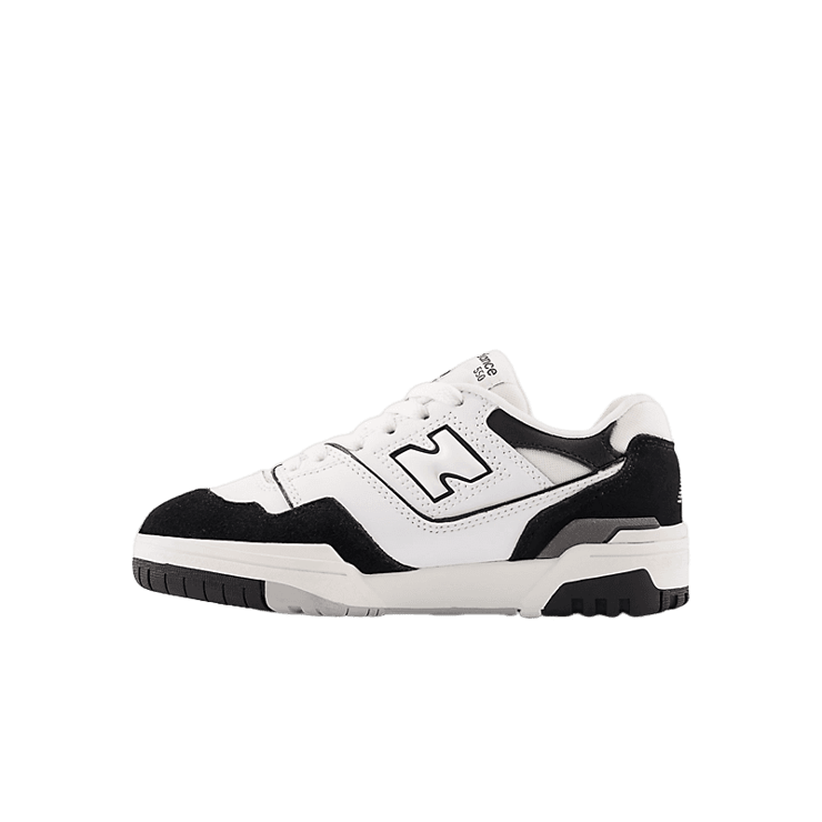 New Balance 550 White Black Grey (GS) Angle 0