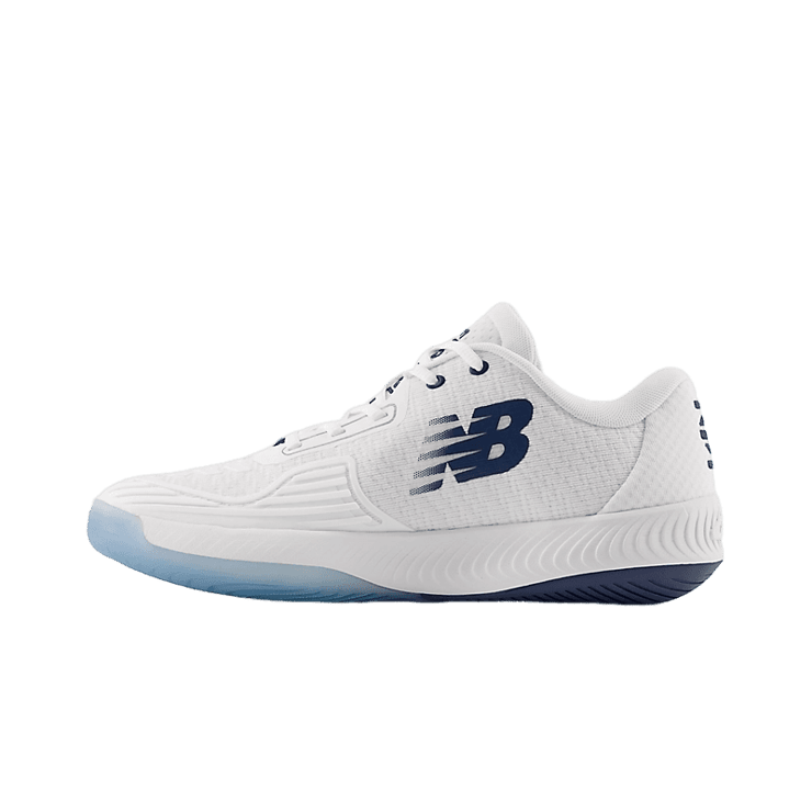 New Balance FuelCell 996v5 White Blue Yellow Angle 0