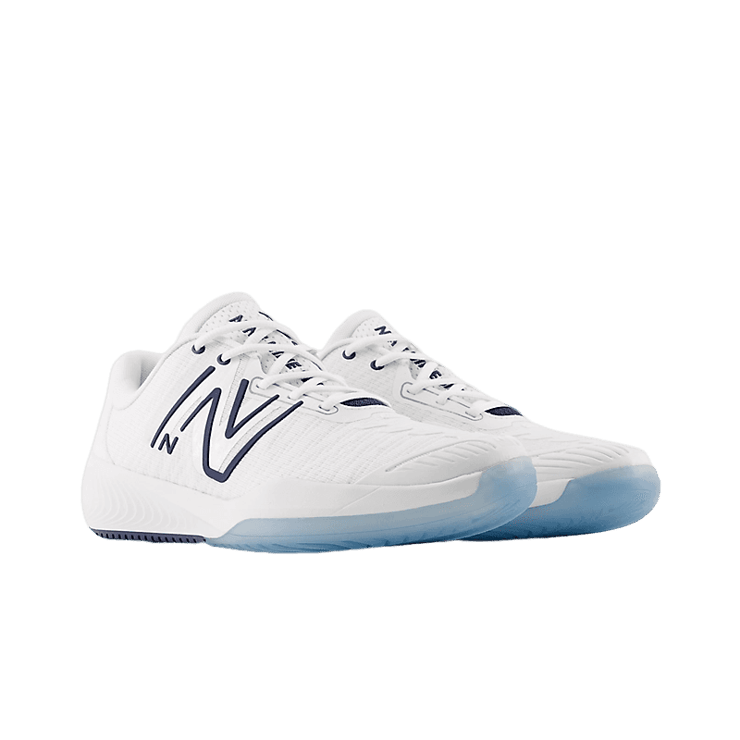 New Balance FuelCell 996v5 White Blue Yellow Angle 2