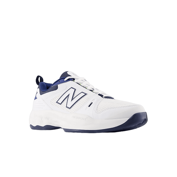 New Balance Fresh Foam X 1007 White Blue Angle 2