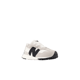 New Balance 327 NEW B Hook & Loop Grey Black (GS) Angle 2