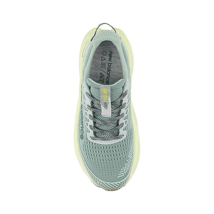 New Balance Fresh Foam X More Trail v3 Green Yellow (W) Angle 1