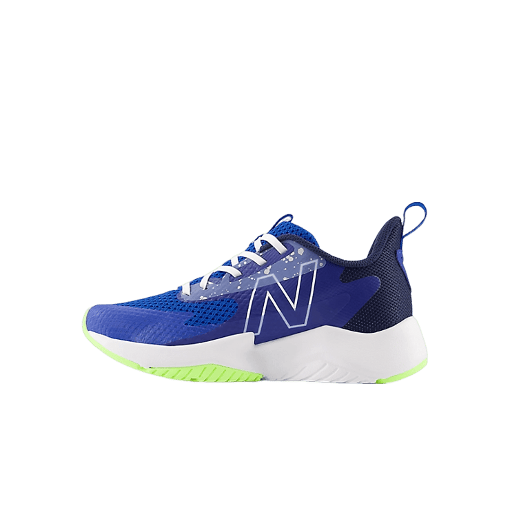 New Balance Rave Run v2 Blue Green (GS) Angle 0