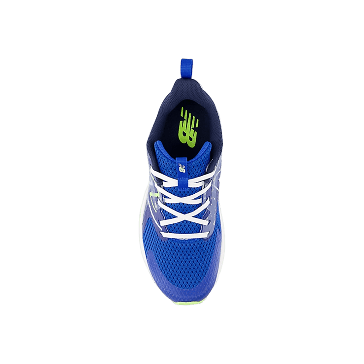 New Balance Rave Run v2 Blue Green (GS) Angle 1