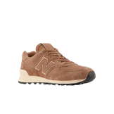 New Balance 574 Brown Pink Angle 2
