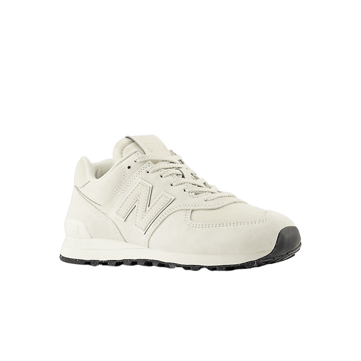 New Balance 574 Beige White Angle 2