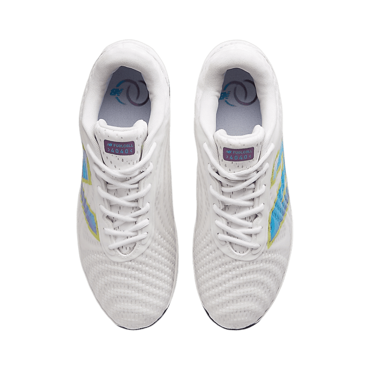 New Balance FuelCell 4040v7 Unity of Sport White Purple Green Angle 1