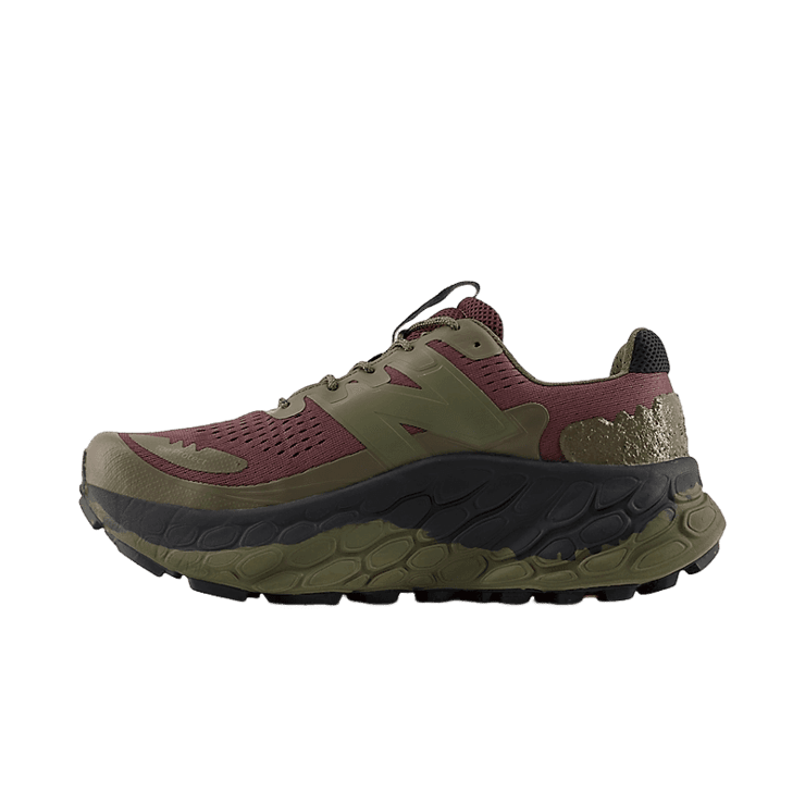 New Balance Fresh Foam X More Trail v3 Black Green Angle 0