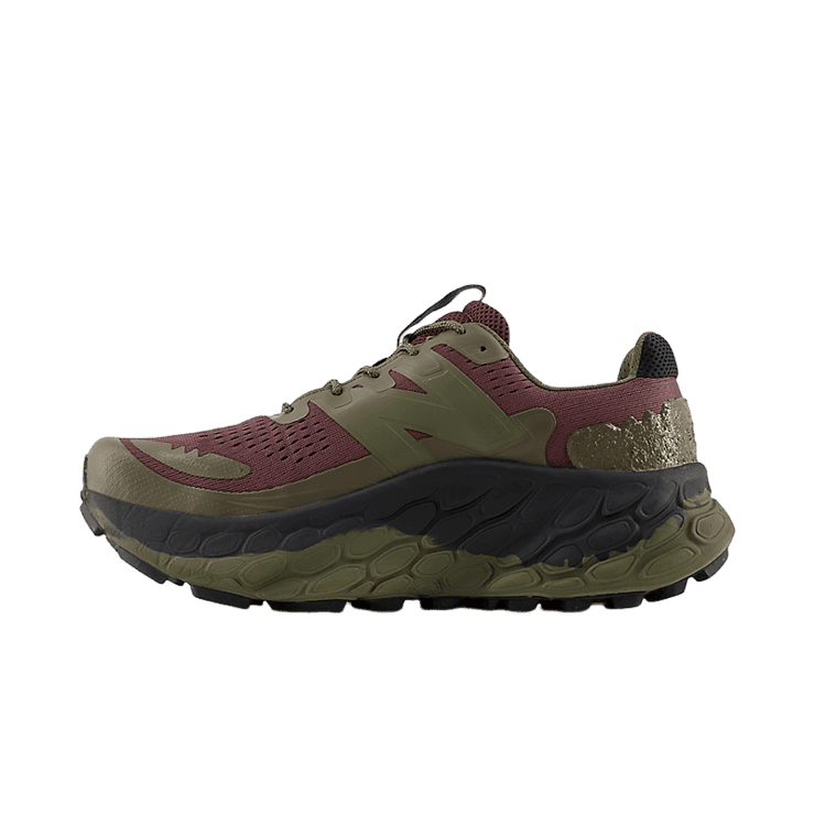 New Balance Fresh Foam X More Trail v3 Black Green Angle 0