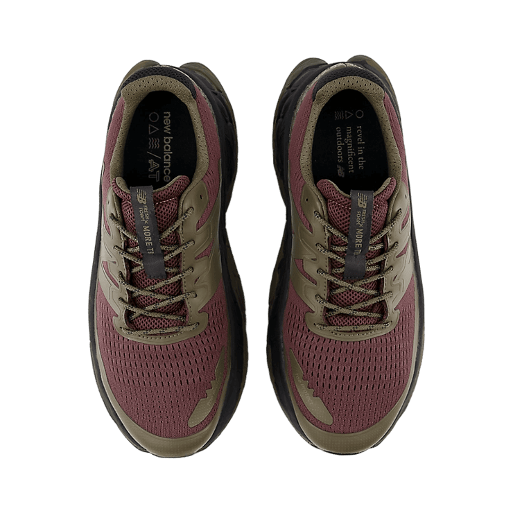 New Balance Fresh Foam X More Trail v3 Black Green Angle 1