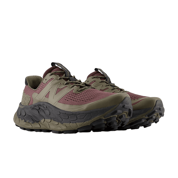 New Balance Fresh Foam X More Trail v3 Black Green Angle 2