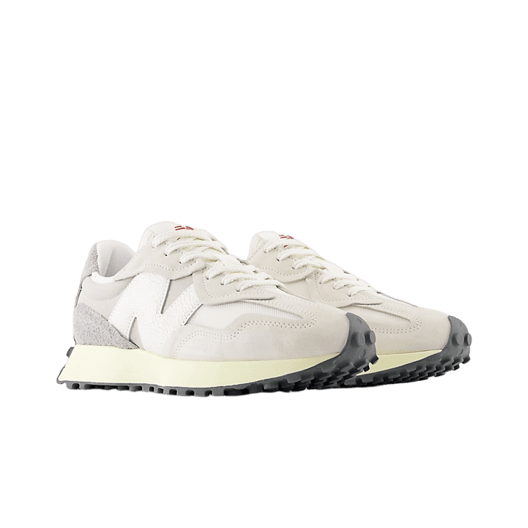 New Balance 327 White Grey Angle 2