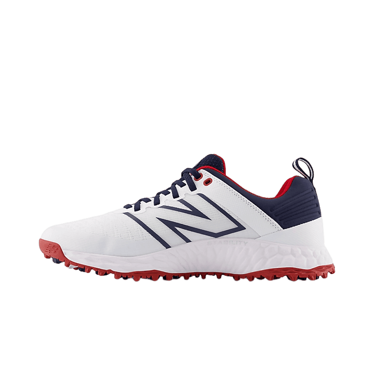 New Balance Fresh Foam Contend v2 White Blue Angle 0