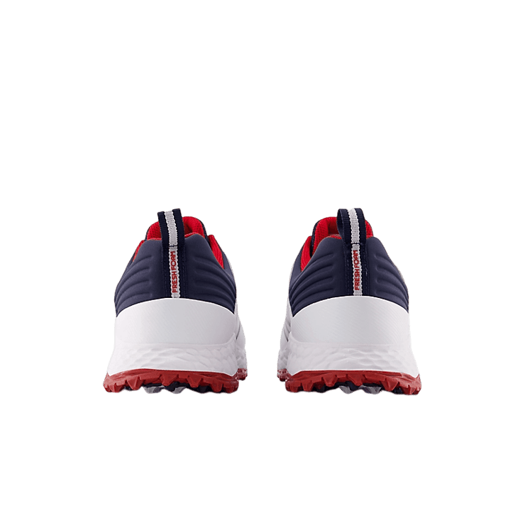 New Balance Fresh Foam Contend v2 White Blue Angle 4