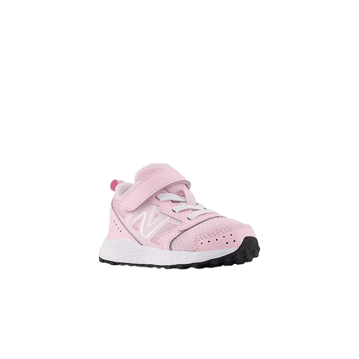 New Balance Fresh Foam 650 Bungee Lace with Top Strap Pink (GS) Angle 2