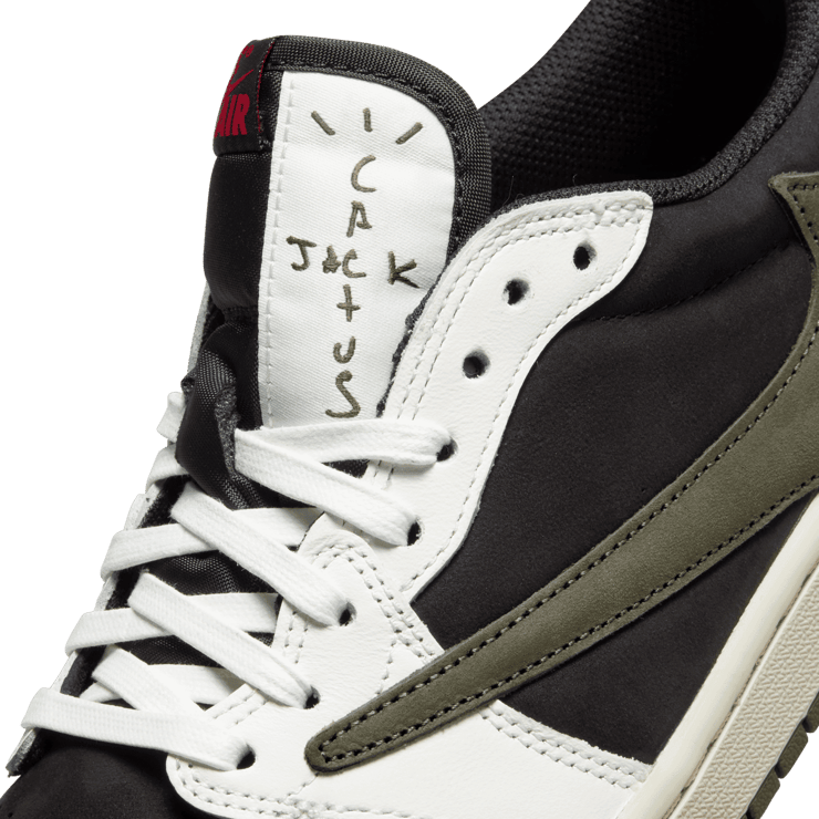 Air Jordan 1 Low Travis Scott Olive (W) Angle 6