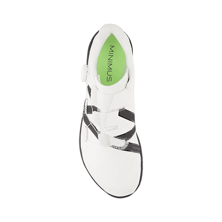 New Balance Minimus TR BOA® White Black Angle 1