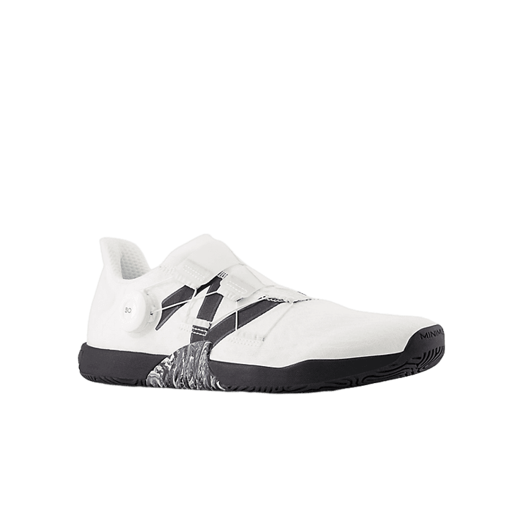 New Balance Minimus TR BOA® White Black Angle 2