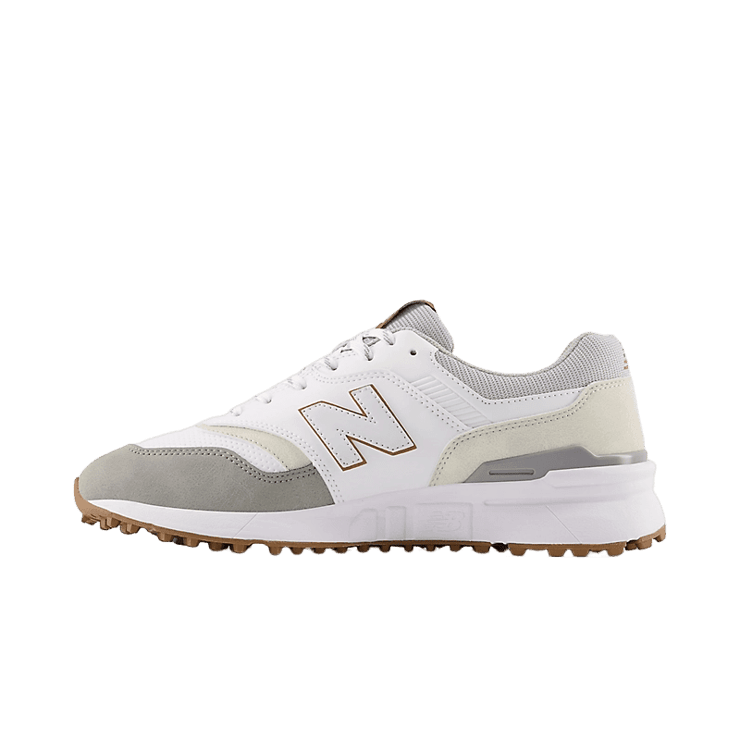 New Balance 997 SL White/Grey (Size 9 X White Grey Angle 0