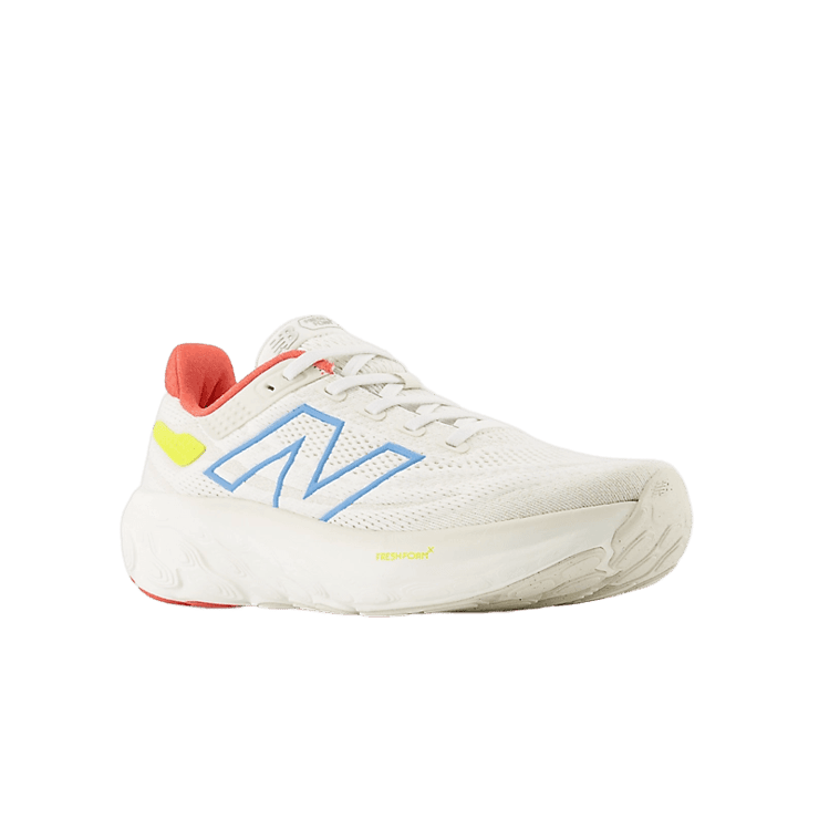 New Balance Fresh Foam X 1080v13 White Blue Red (W) Angle 2