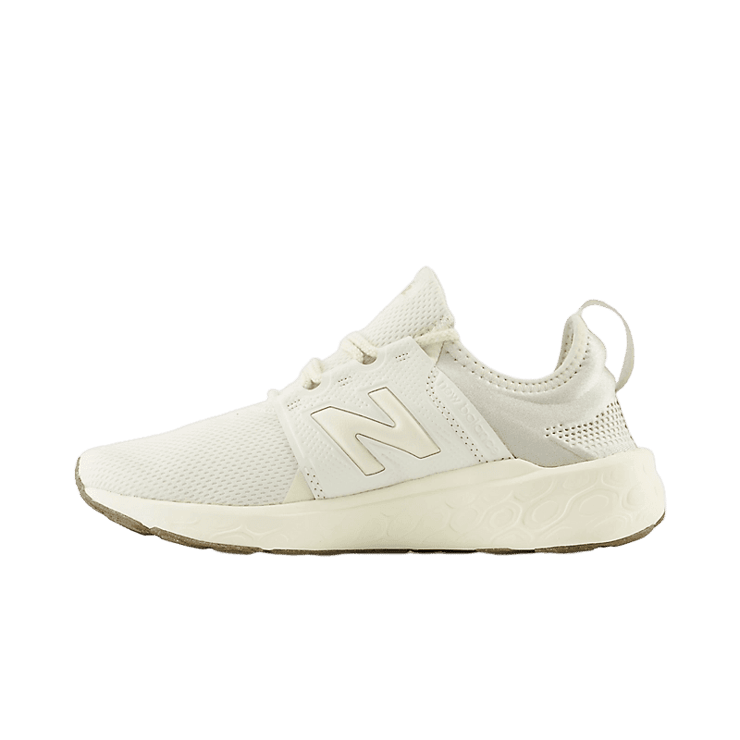 New Balance Fresh Foam X Cruz v3 Beige White Grey (W) Angle 0