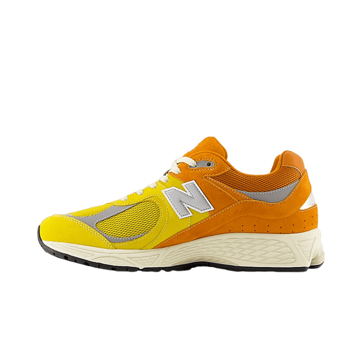 New Balance 2002R Orange Grey Angle 0