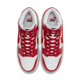 Nike Dunk High Chenille Swoosh Gym Red Angle 1