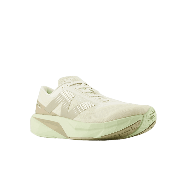 New Balance FuelCell Rebel v4 Brown Green Beige Angle 2