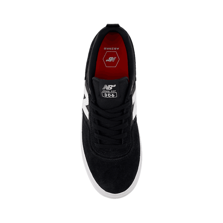 New Balance NB Numeric Jamie Foy 306 Black White Angle 1