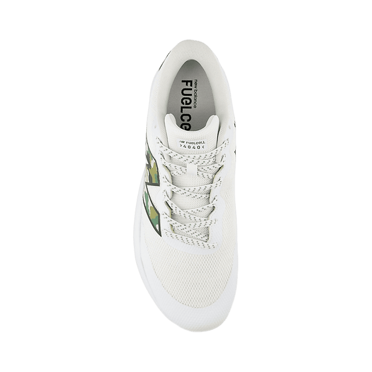 New Balance FuelCell 4040 v7 Turf Trainer Armed Forces Day White Green Angle 1