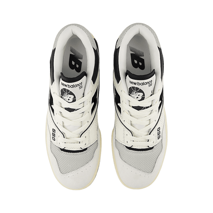 New Balance 550 White Black Angle 1