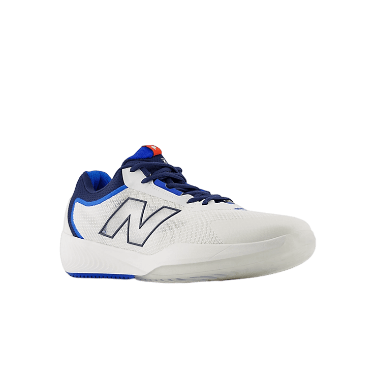 New Balance FuelCell 996v6 Pickleball White Blue (W) Angle 2
