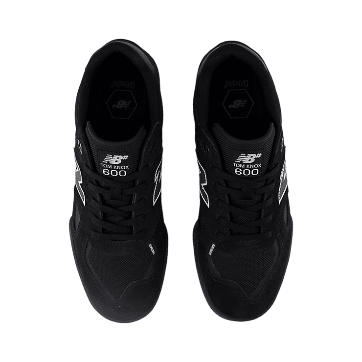 New Balance NB Numeric Tom Knox 600 Black White Angle 1
