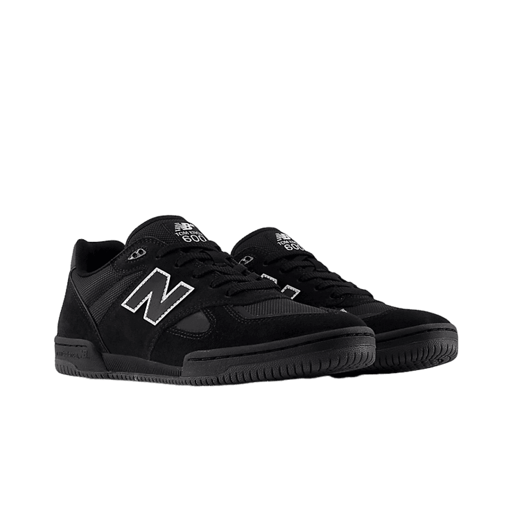 New Balance NB Numeric Tom Knox 600 Black White Angle 2