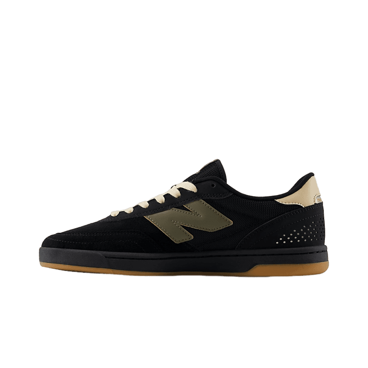 New Balance NB Numeric 440 V2 Black Green Angle 0
