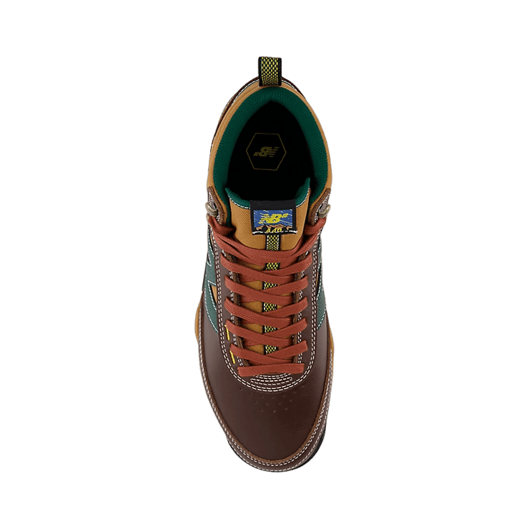 New Balance NB Numeric 440 v2 Trail High Brown Green Angle 1