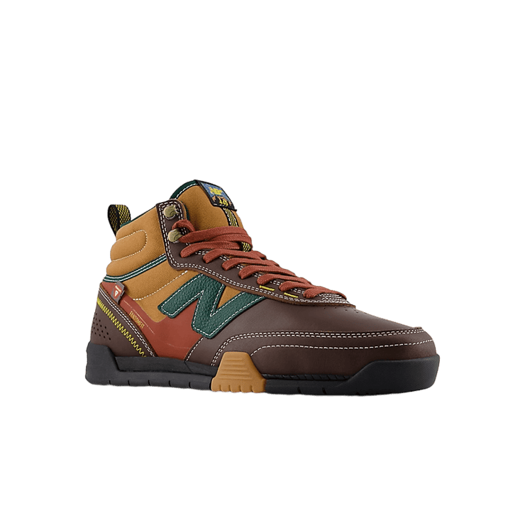 New Balance NB Numeric 440 v2 Trail High Brown Green Angle 2