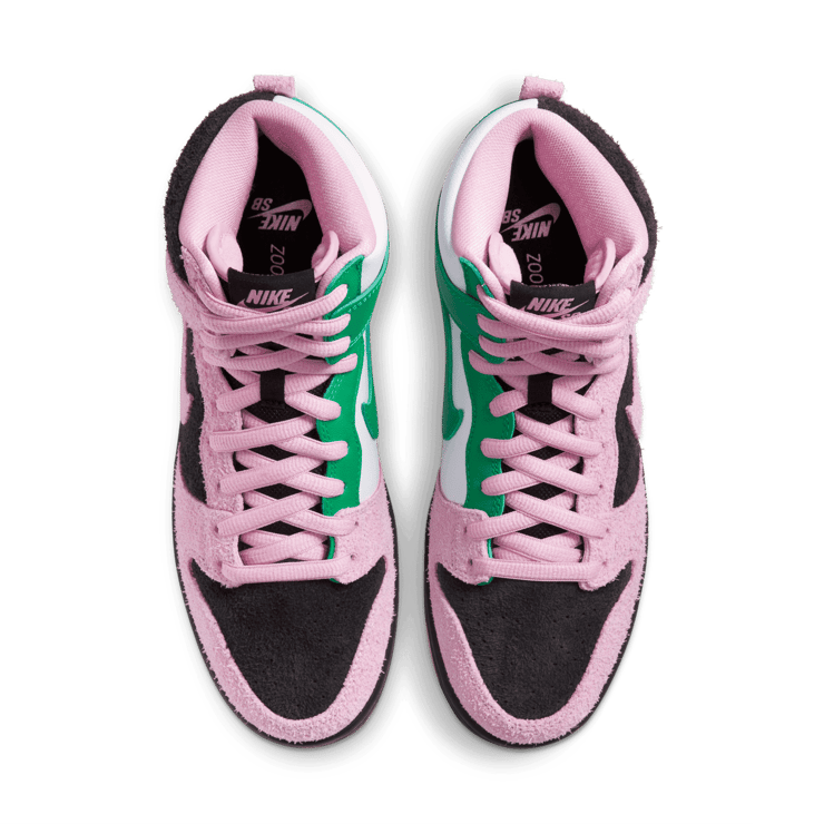 Nike SB Dunk High Invert Celtics Angle 1