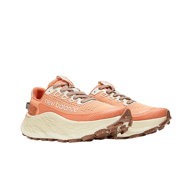 New Balance Fresh Foam X More Trail v3 Orange Red (W) Angle 2