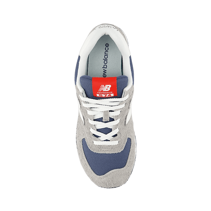 New Balance 574 Grey White Angle 1